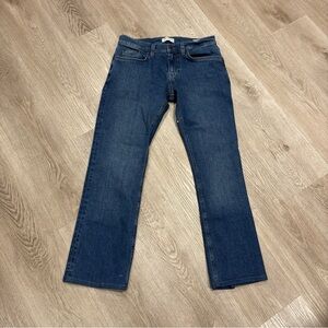 Tecovas Slim Fit Medium Blue Denim Jeans Mens 31x30 Handcrafted Premium Western